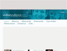 Tablet Screenshot of independenceworks.net